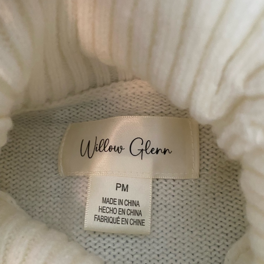 Women's Cream Sweater Dress